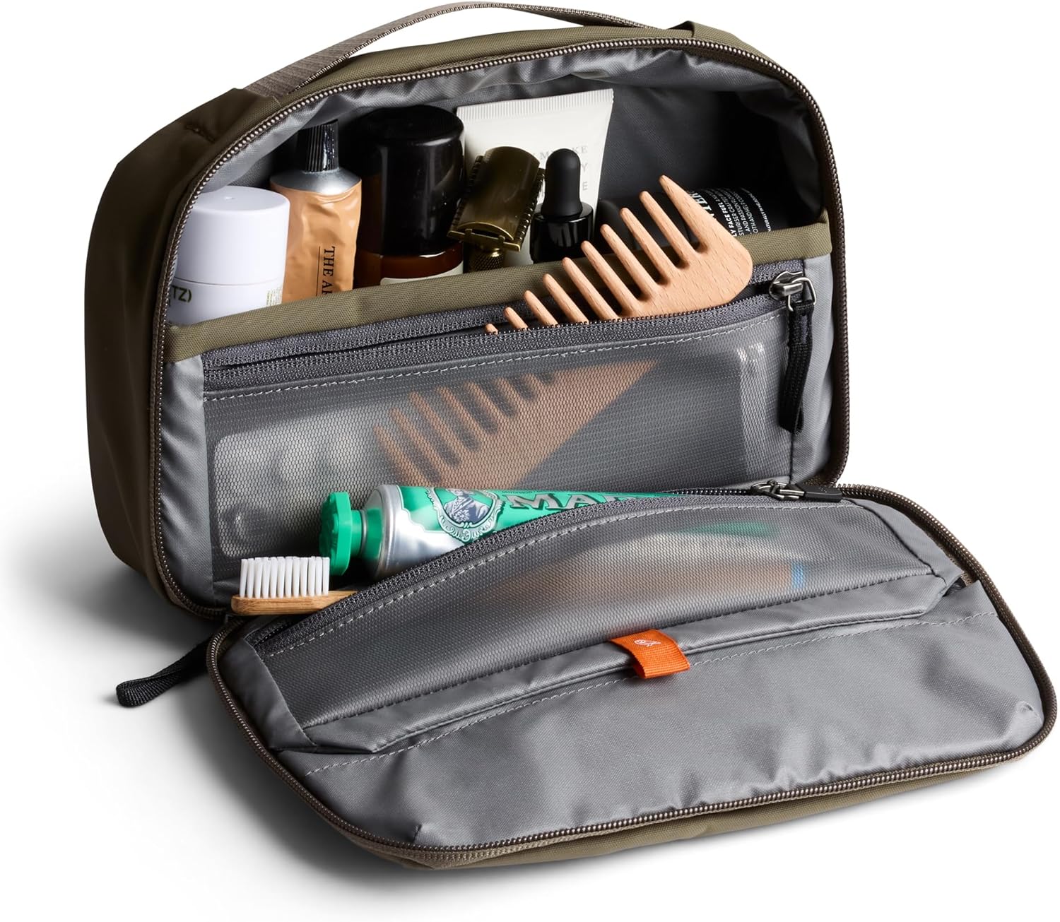 Bellroy Hanging Toiletry Kit 3L, Travel Toiletry Bag - SeaKelp - Image 2