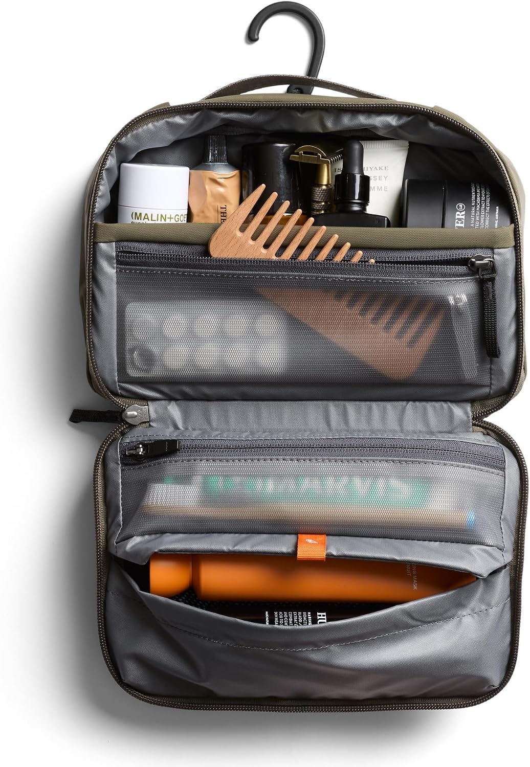 Bellroy Hanging Toiletry Kit 3L, Travel Toiletry Bag - SeaKelp - Image 4